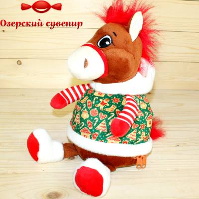 Детский новогодний подарок Озерский Сувенир в мягкой игрушке в Бронницах