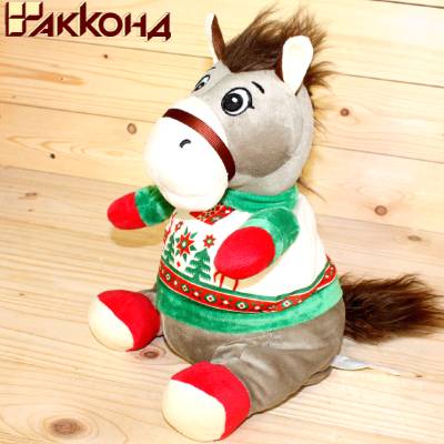 Сладкий новогодний подарок в виде символа 2026 года от фабрики Акконд в Бронницах